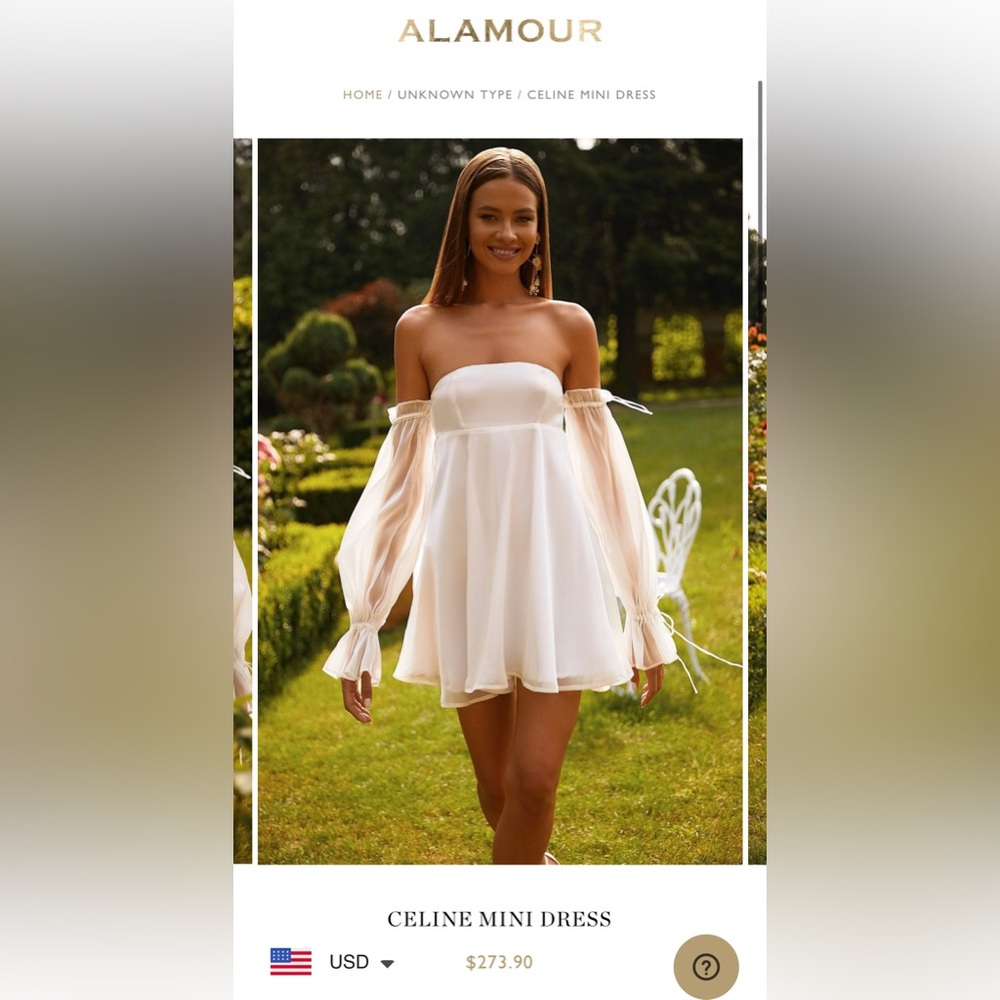 Alamour Celine Mini Dress